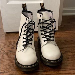 White doc martens